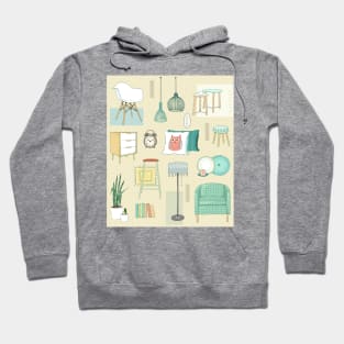 #008 - Furniture Pattern Hoodie